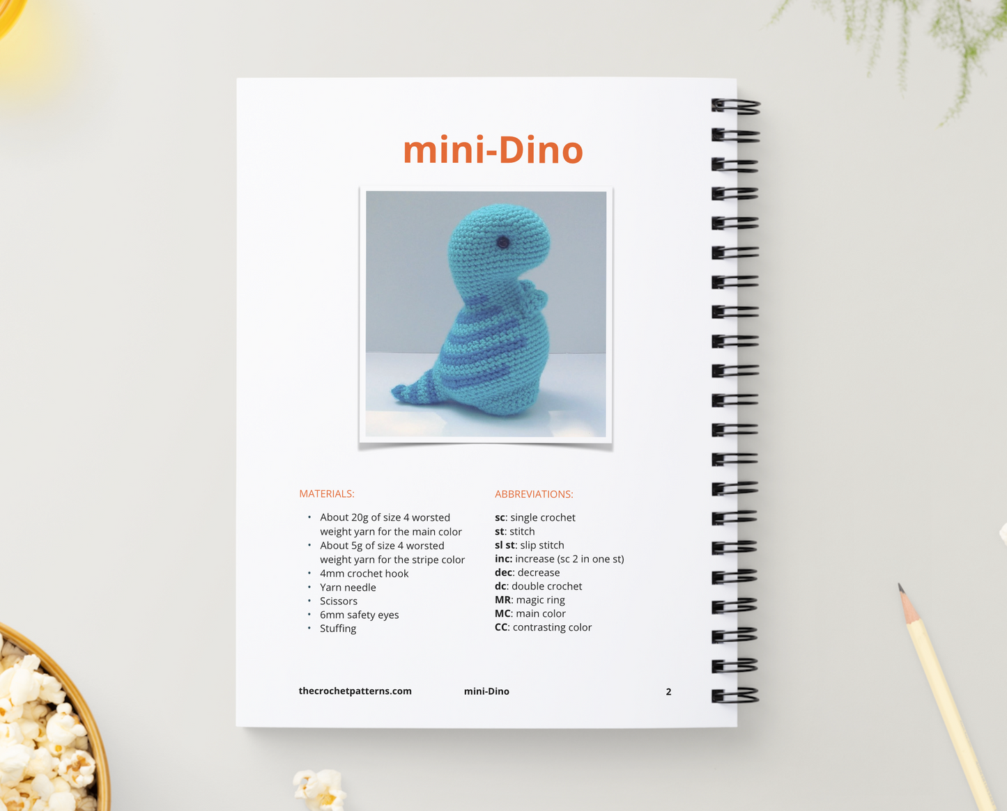 Amigurumi Pattern - Mega Dinos Bundle