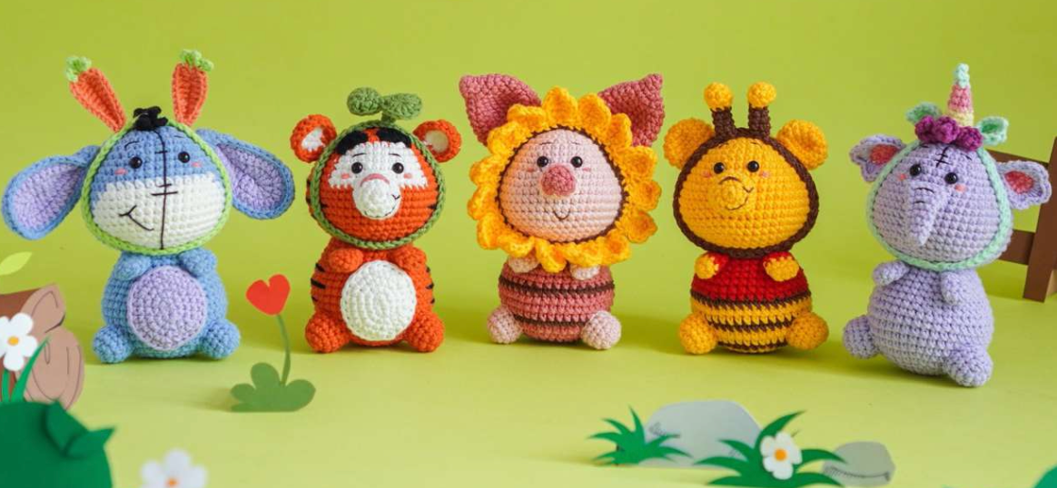 Amigurumi Pattern - Mega Toys Bundle