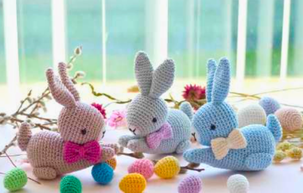 Amigurumi Pattern - 3 Easter Decorations
