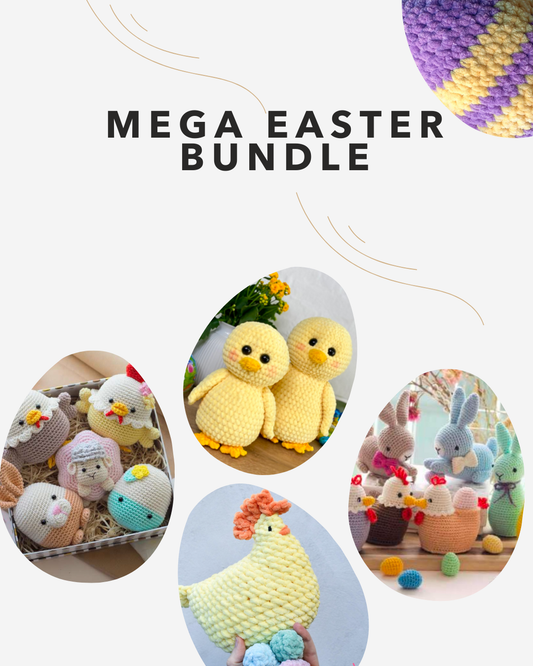 Amigurumi Pattern - Mega Easter Bundle