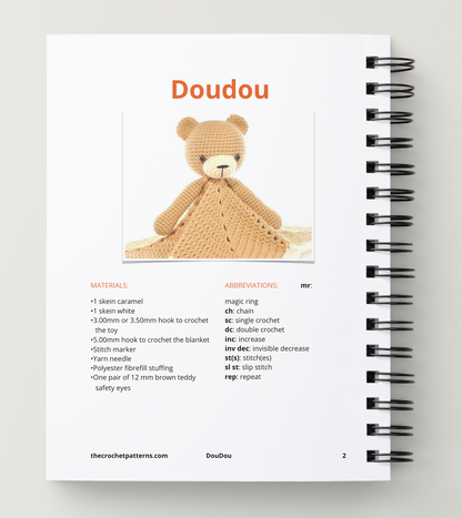 Amigurumi Pattern - Doudou