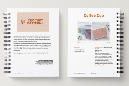 Amigurumi Pattern - Coffee Cup