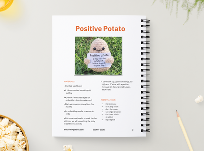Amigurumi Pattern - Positive Potato