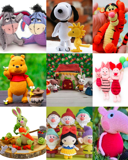 Amigurumi Pattern - Fairy Tales & Toys Bundle